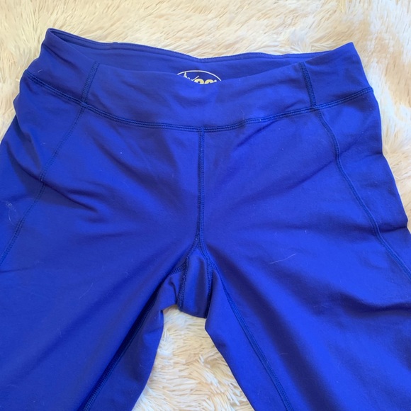 90 DEGREE by Reflex Blue Yoga Pants Small - Picture 3 of 6
